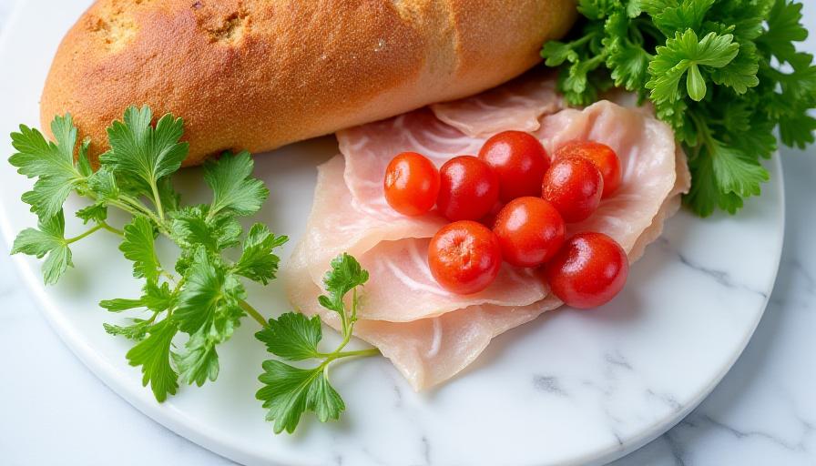 Frische saisonale Zutaten für Premium Catering